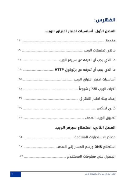 اختبار اختراق سيرفرات وتطبيقات الويب - الإصدار الأول - Image 2